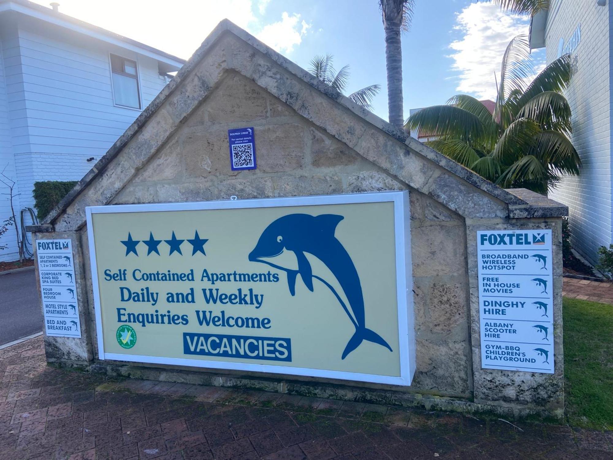 Dolphin Lodge Albany - Self Contained Apartments At Middleton Beach Eksteriør billede